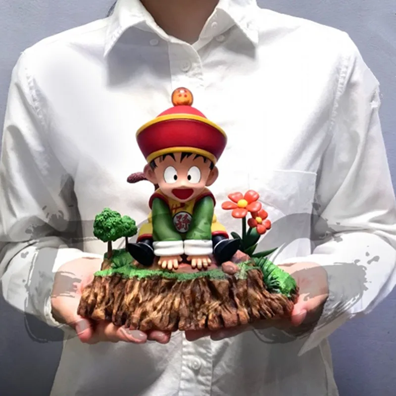 

Dragon Ball Childhood Son Gohan Spring Outing Scenes Statue GK Resin Action Figure Collection Model Toy X3936