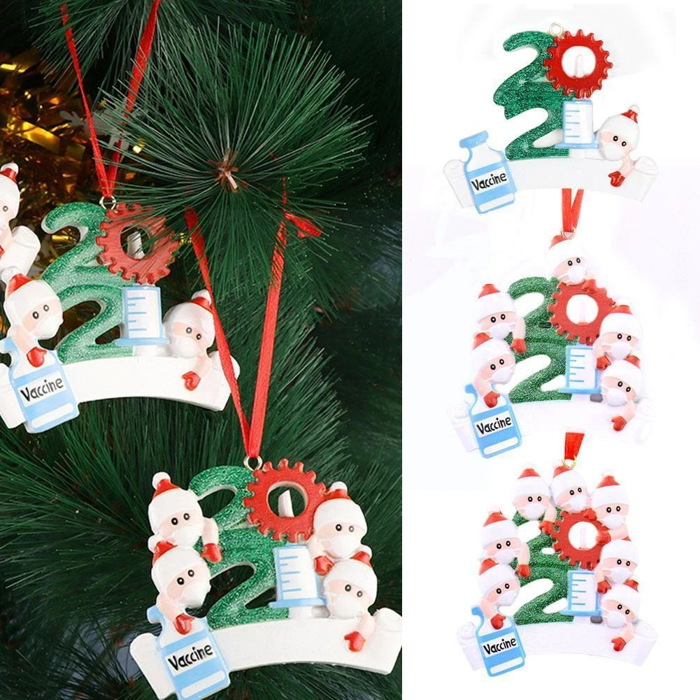 樹脂クリスマスツリーファミリーディリー手書きロール名ペンダントスノーマンオーナメント紙o9o6 Pendant Drop Ornaments Aliexpress