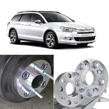 

Auto Wheel Spacer 2pcs 5X108 65.1CB 20mm Thick Hubcenteric Wheel Spacer Adapters For Citroen C5 C6