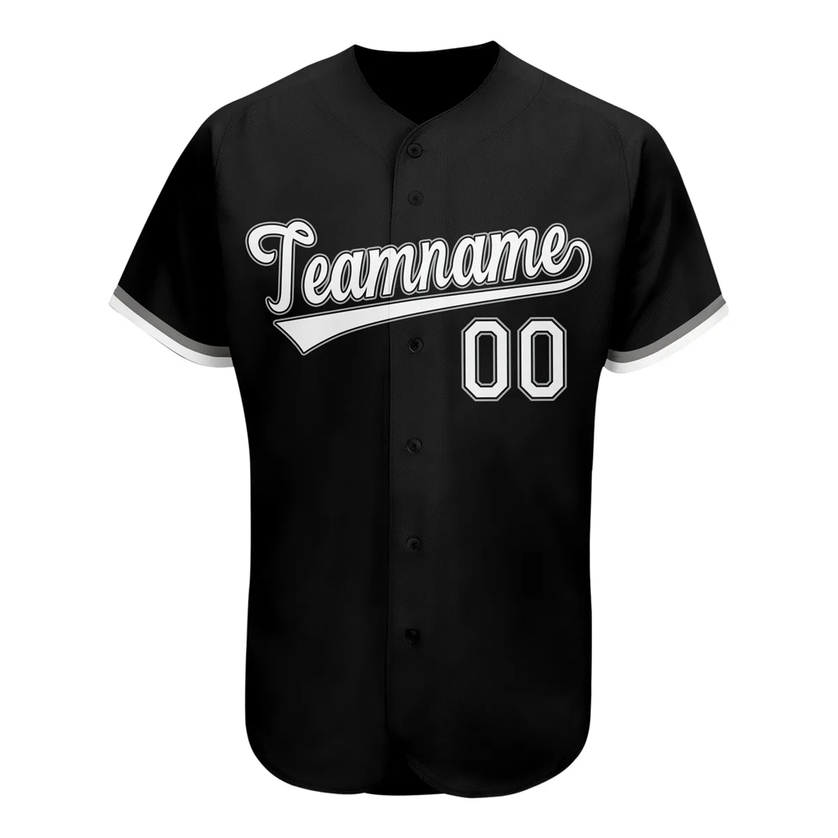 Personalized Customize Baseball Jersey Sewing Button Shirt Design Embroidery Team Name and Number Suitable for Men/Women/Child