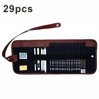 

29 pcs Sketch set pencil storage full set of adult sketch painting tool set beginner sketch drawing art supplies