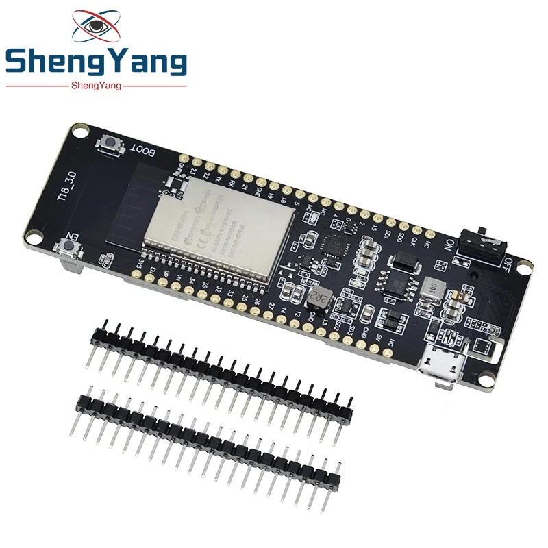 TTGO T-энергии ESP32 8 Мбайт PSRAM WiFi и Bluetooth модуль 18650 Батарея ESP32-WROVER-B макетная плата |