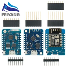 WeMos D1 Mini Pro V3.0 NodeMcu 4 Мб/16 Мб байт Lua WIFI Интернет вещей Плата развития ESP8266 CH340G Nodemcu V2