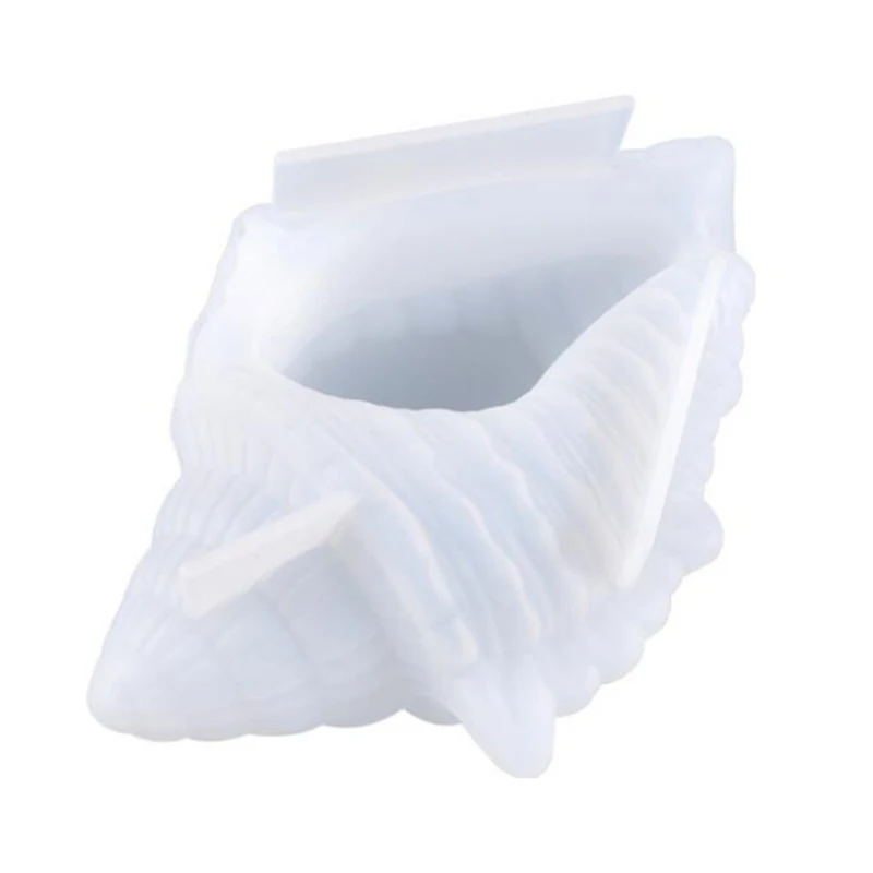 

Silicone Mold Crystal Epoxy Resin Mold Conch Storage Box Silicone Mould DIY Crafts Container Making Tool