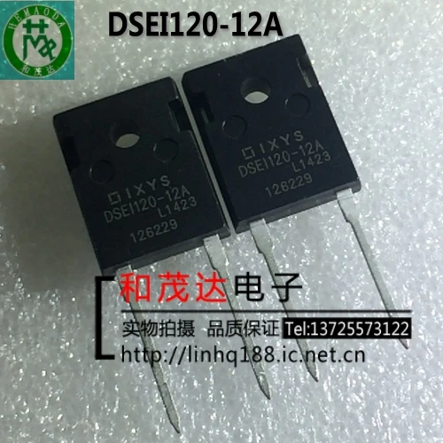 5 шт., новые оригинальные кнопки DSEI120-12A TO-247-2 1200V на