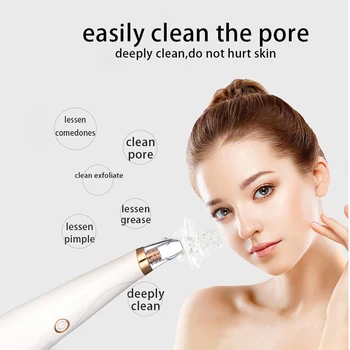 

Electric Machine Acne Remover Nose Blackhead Vacuum Extractor Tool blackhead remover Skin Care Face Pore Cleaner for beauty