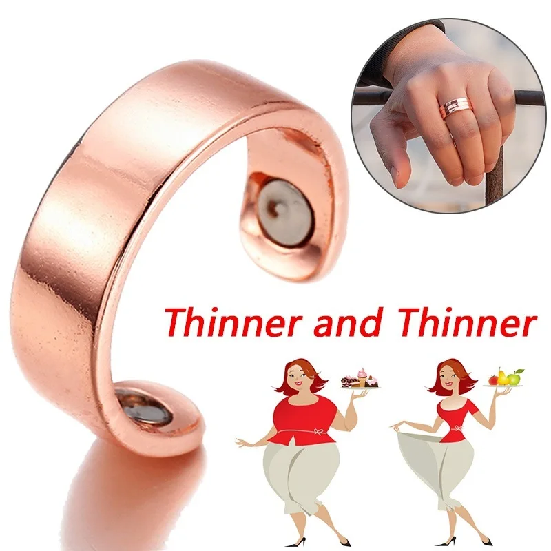 Therapy Lose Weight Rings For Women Men Fashion Jewelry Ring