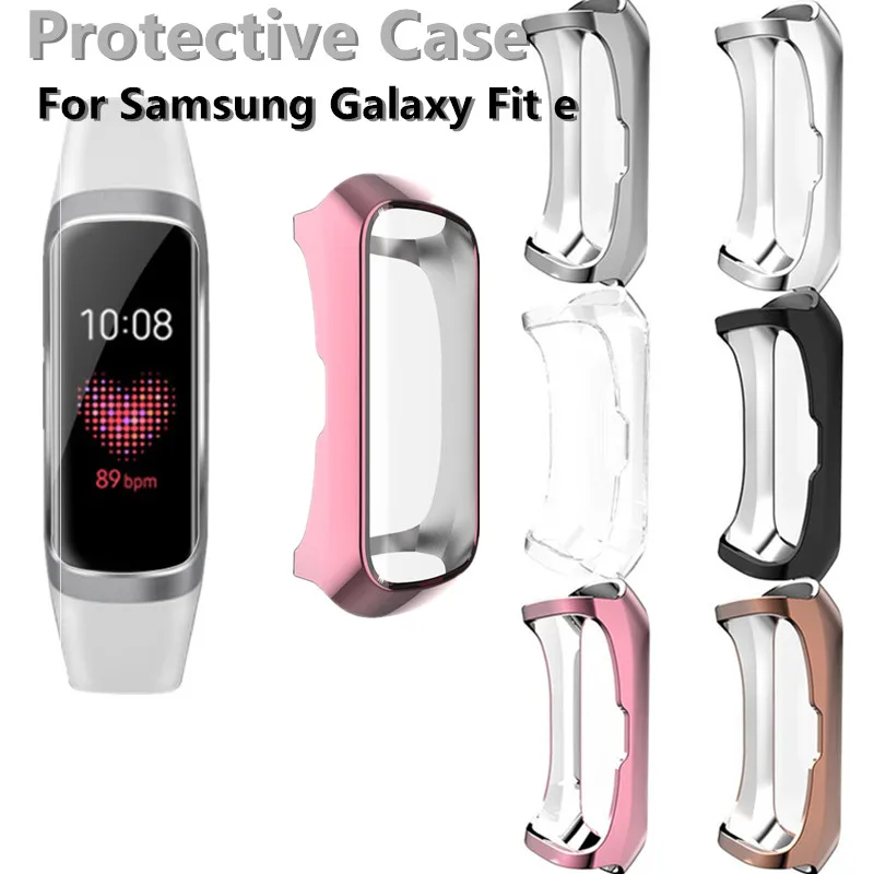 

Ultra-Thin Soft TPU Protective Case for Samsung Galaxy Fit e Smart Wristband Scratch Proof Full Screen Protection Cover Shell