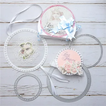 

DiyArts Layer Circle Metal Cutting Die Frame DIY Etching Die New 2020 Crafts Paper Card Making Scrapbook Stamping Template
