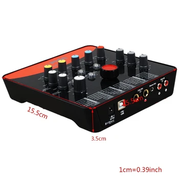 

1 Set Upod Pro Professional External Sound Card USB 2.0 Recording Interface