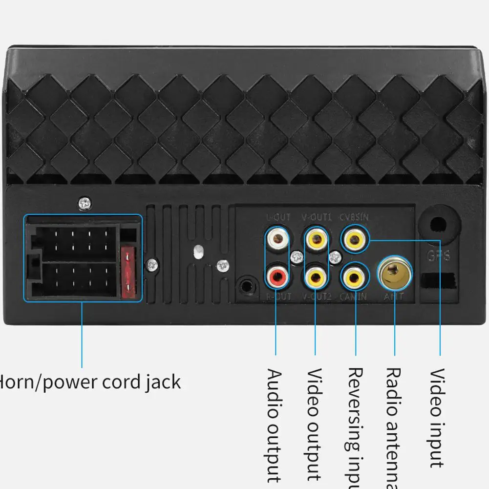 Стереомагнитола MP5 мультимедийный проигрыватель USB Bluetooth автомагнитола fm
