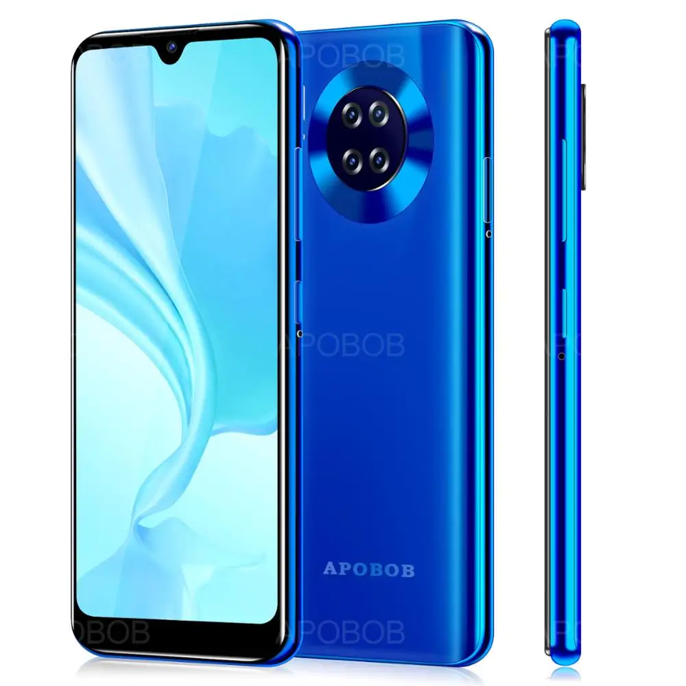 APOBOB Mate 30 3G смартфон 2 ГБ/16 ГБ четырехъядерный двойной сим-карты Android 9 мобильный