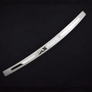 

Car Rear Bumper Rearguards Plate For Hyundai Solaris 2010-2015 Solaris Stainless Steel Rear Bumper Protector