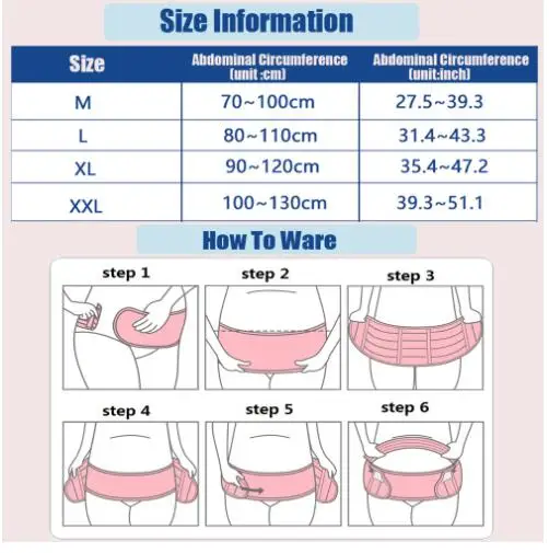 1pcsMaternity Pregnancy Corset Postpartum Prenatal Care Athletic Bandage Belt Postpartum Recovery Shapewear Pregnant Belt