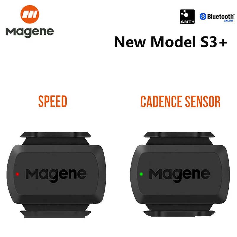 MAGENE twins 210 S3 + Velocity sensor ant + Bluetooth for Garmin Briton  wheel calculator|Bicycle Computer| - AliExpress