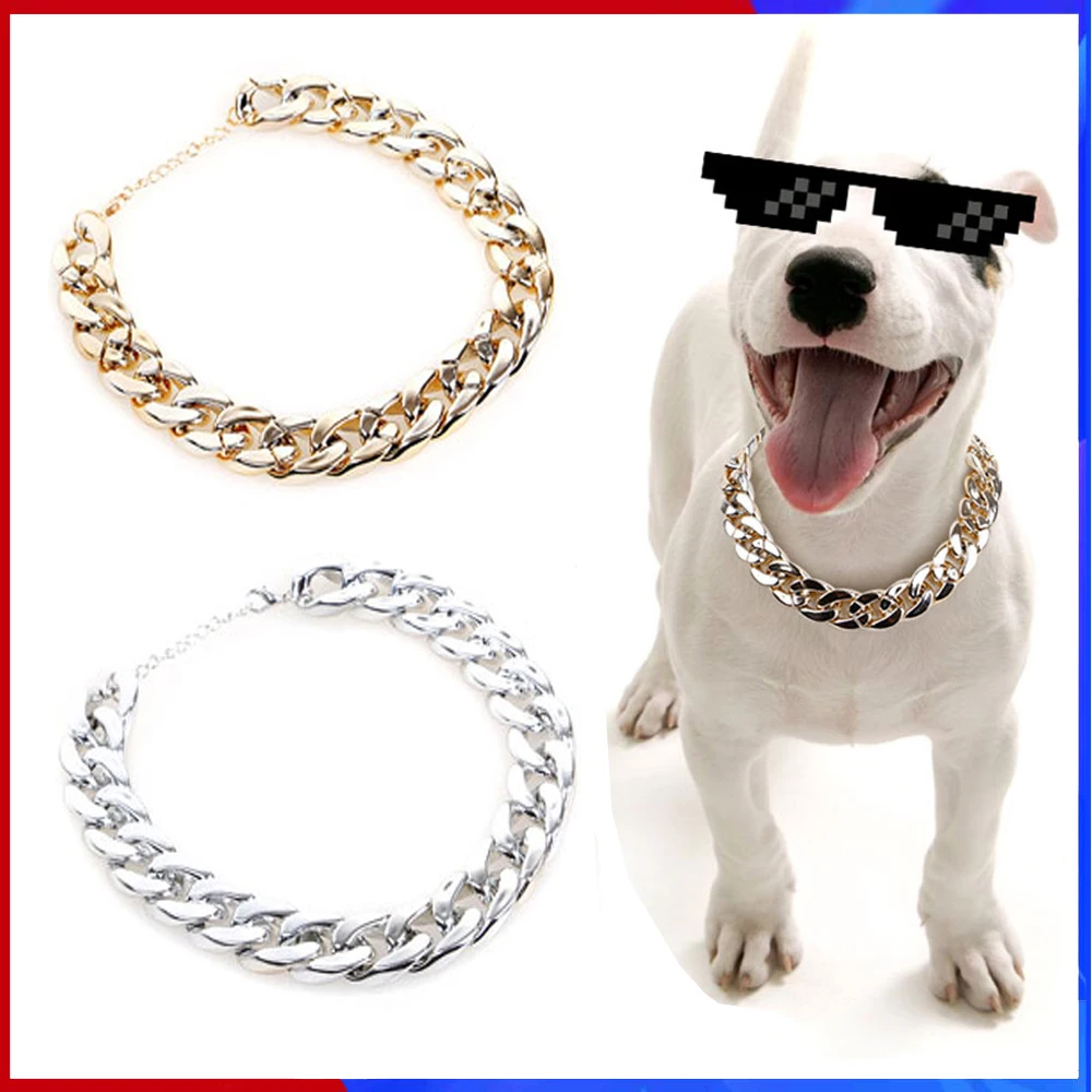 1 шт. собачий ошейник с цепью-тренировочные ошейники для домашних животных