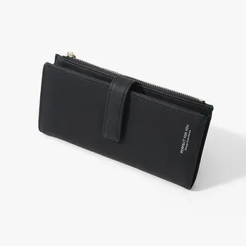 

OLOEY 2019 The New perfect for you Women Wallet Two fold Money Clip Large capacity Zipper Clutch Medium and long section Wallets