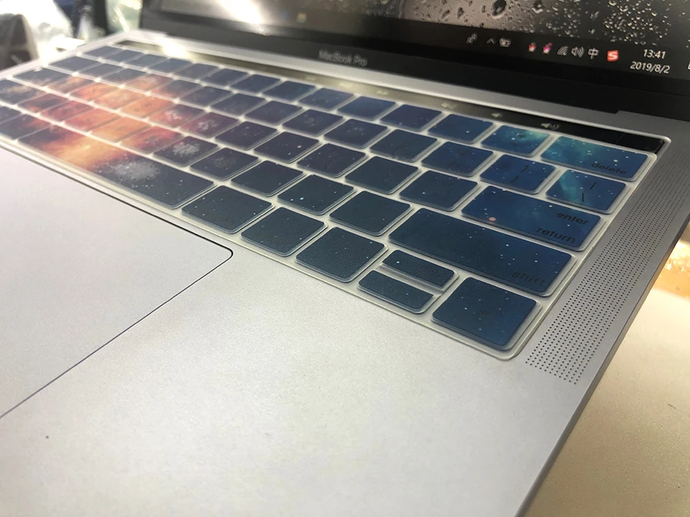 Аксессуары для ноутбука чехол для клавиатуры для macbook New pro1" 15" A2159 A1707 A1706 A1989 A1990 чехол для клавиатуры ноутбука защитная пленка