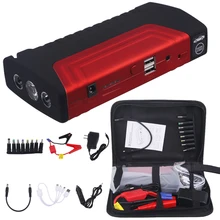 68800 мАч Зарядное устройство USB автомобильный стартер power Bank 600A Портативный 12 в аварийное пусковое устройство аккумулятор автомобильный усилитель пусковое устройство