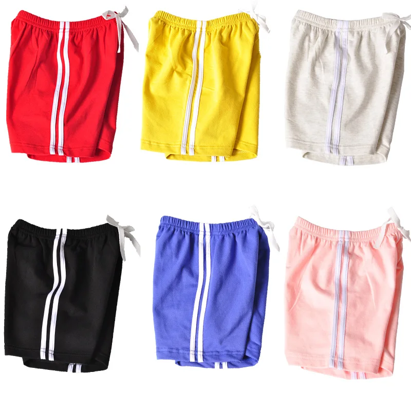 Boys Girls Shorts Teenage Kids Summer Beach Pants Cotton 2-14 Years