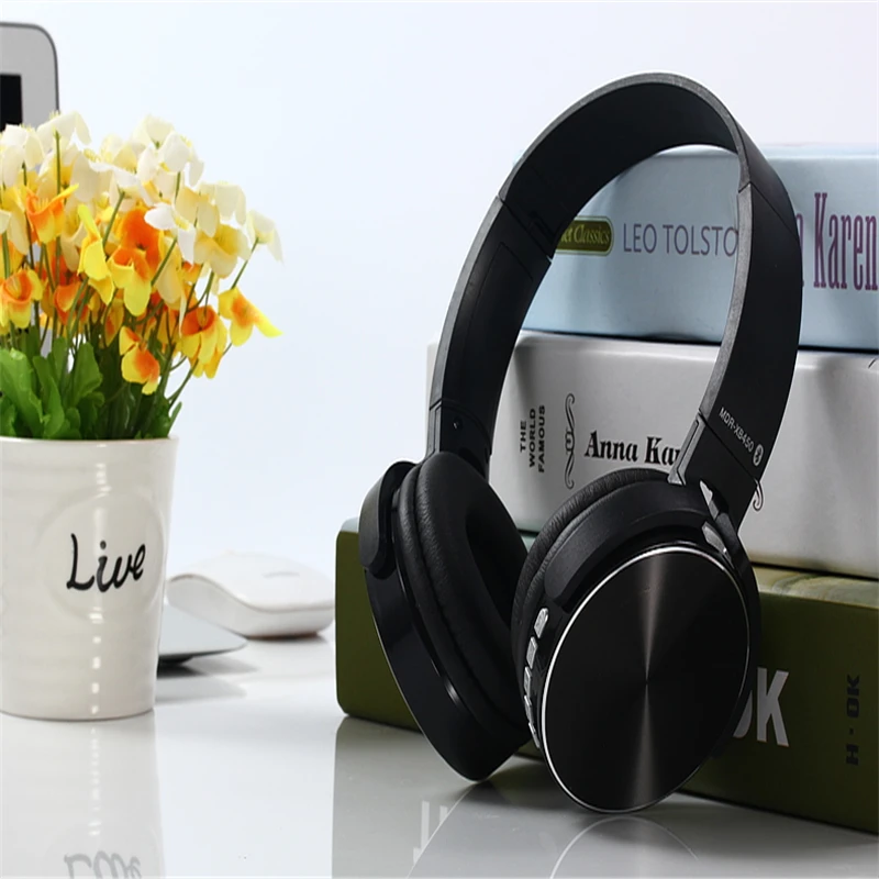 XB450BT Bluetooth V5.0 Bass Headset Wireless Head Headphones Stereo HIFI Earbuds with Mic TF Card AUX Cable | Электроника