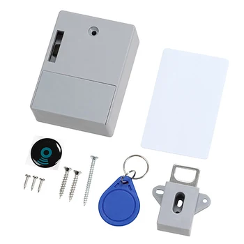 

Invisible Hidden RFID Free Opening Intelligent Sensor Cabinet Lock Locker Wardrobe Shoe Cabinet Drawer Door Lock