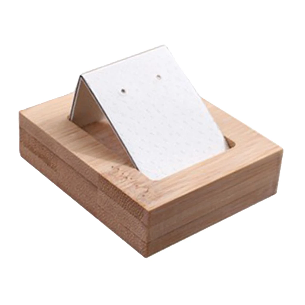 Earring Cards, Velvet/Leatherette Bamboo Earrings Display Card Holder for Jewelry Accessory Display 2.75x2.36 inch, 3 Colors Earring Cards, Velvet/Leatherette Bamboo Earrings Display Card Holder for Jewelry Accessory Display 2.75x2.36 inch, 3 Colors