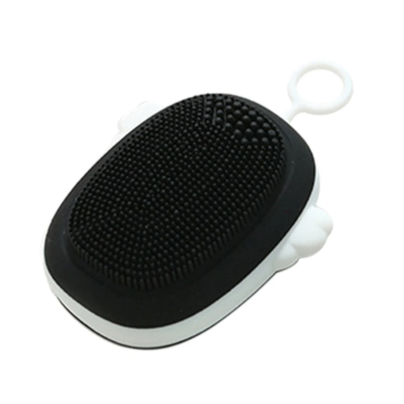 

Facial Cleansing Brush,Soft Silicone Face Cleanser Brushes Massager for All Skin Rechargeable Deep Scrubbing Shape Exfoliator(An