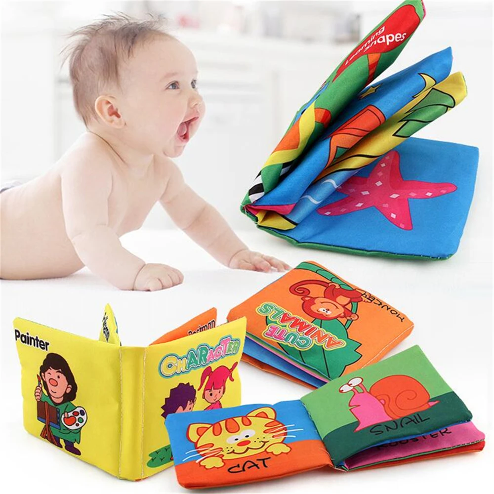 Детские игрушки от 0 до 12 месяцев; детская книжная ткань; шуршание; русский язык; обучающая погремушка; обучающая игрушка для новорожденных; детская кроватка; Тихая книжная игрушка