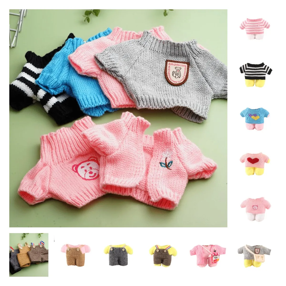 1pcs 30cm Mini Soft Knitting Sweater For Business Goat Lalafanfan Ducks  Kawaii Plush Toy For Girls Friend Children's Toys Gifts - AliExpress