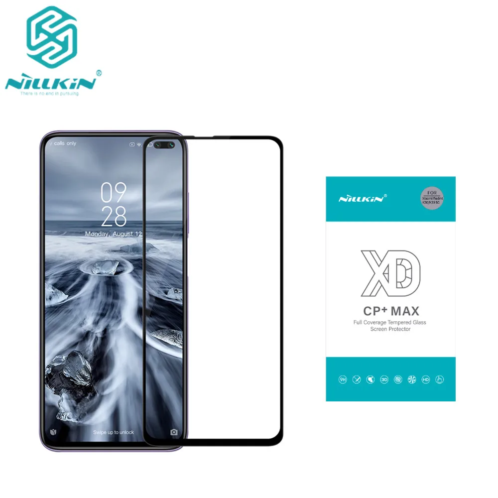 Защитное стекло с полным покрытием для Xiaomi Redmi K30/K30 5G Nillkin XD CP + Max закаленное защита