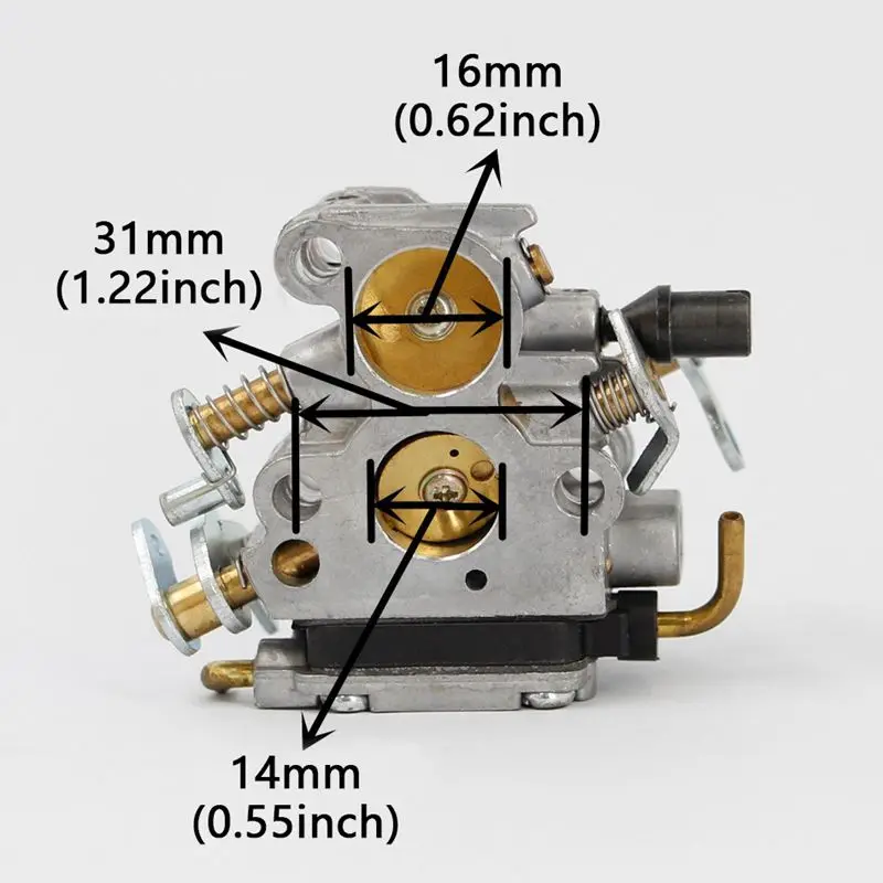 Carburetor For Husqvarna 235 240 235E 236 236E 240E Chainsaw 574719402 545072601 With Screw Tool Bulb Fuel Filter