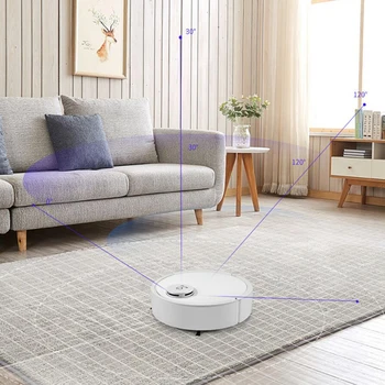 

Smart Robot Vacuum Cleaner Automatic Sweeper Floor Carpet Clean USB Charging
