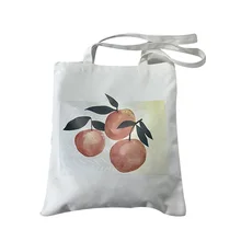 Женская Студенческая сумка на плечо оранжевая Печать холст молния для мобильного телефона путешествия Популярные