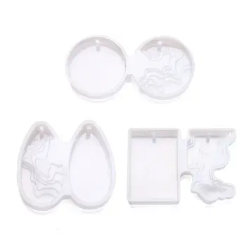 

Ocean Island Pendant Resin Molds Silicone Molds Jewelry Making Epoxy Resin Craft for DIY resin jewelry, pendants