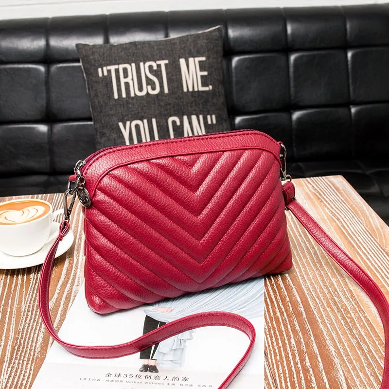 

Soft PU Leather Shoulder Bag for women's Crossbody Bags Casual female Handbag bolsa feminine Mother bags Wrist Clutch wallet