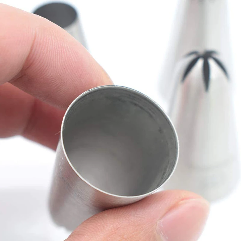 Description Picture 3 of item4/5/6/7Pcs Cream Nozzles Pastry Socket Large Cupcake Paper Cups Cream Nozzles Cake Decorating Tools for Pastry Piping Bag Baking
