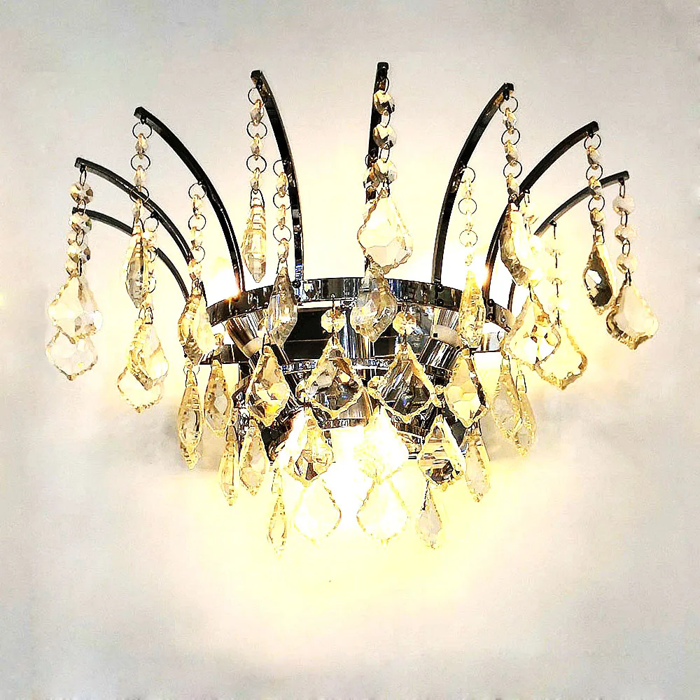 Applique Murale Luminaire Lampe Design Oprawa Wall Light Mur Sconce Lampada Camera Muro Modern Lamps Crystal Wandlampen | Освещение