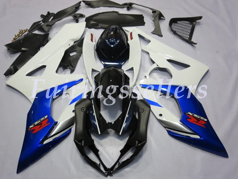 Blue and White - GSXR 1000 05-06