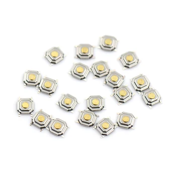 

20pcs/lot 4*4*1.5mm Light Touch Switch SMD4 ON/OFF Touch Button Touch Micro Switch 4*4*1.5 Keys Button SMD 4pin