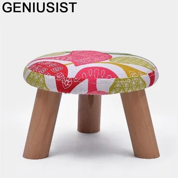 

Rangement Living Room Cocina Tabure Footstool Storage Vanity Chair Cover Taburete Poef Sgabello Change Shoes Ottoman Foot Stool