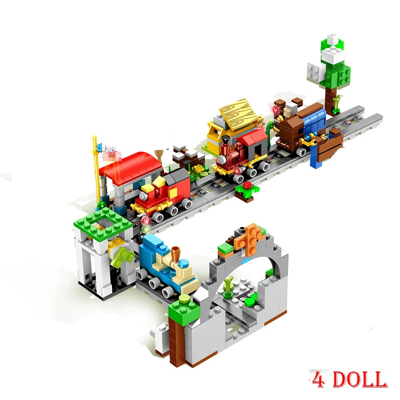 368pcs Compatible Lepining MinecraftINGLys My World Dolls Building Blocks Toys for Boys Gift Kids Child toy 368pcs Compatible Lepining MinecraftINGLys My World Dolls Building Blocks Toys for Boys Gift Kids Child toy
