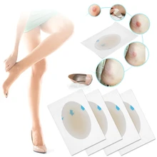 4 шт 44x69 мм гидроколлоидный пластырь в блистерной упаковке Каблук Протектор патчи для расслабления ног