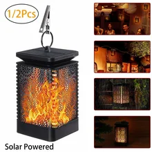 Сад Солнечный свет пламени светодиодный светильник-канделябр садовое растение свет на открытом воздухе садовый фонарик с защитой от воды газон светящееся Рождественское украшение