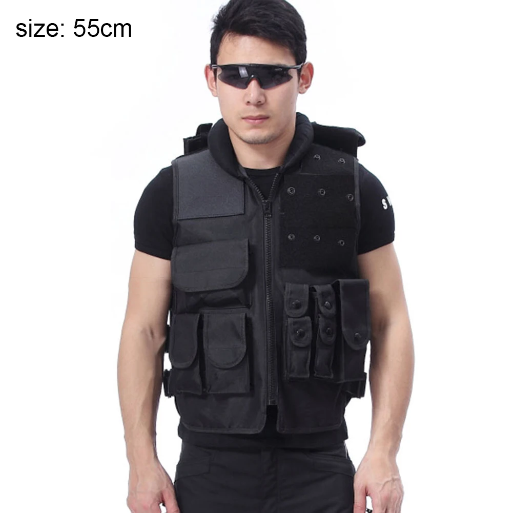 

Hunting Tactical Vest Military Airsoft Molle Carrier Vest Outdoor Training Field Battle Waistcoat CS Training Uniform #19