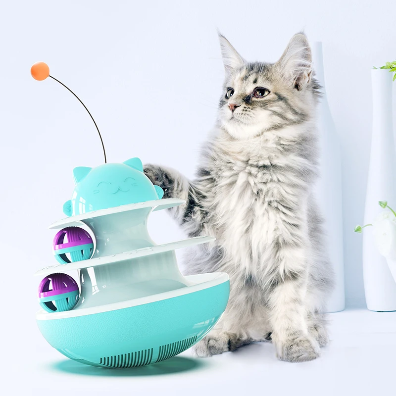 drop shipping Pet supplies cat god educational toys turntable self-hey interactive play disk track ball toy brain game | Дом и сад