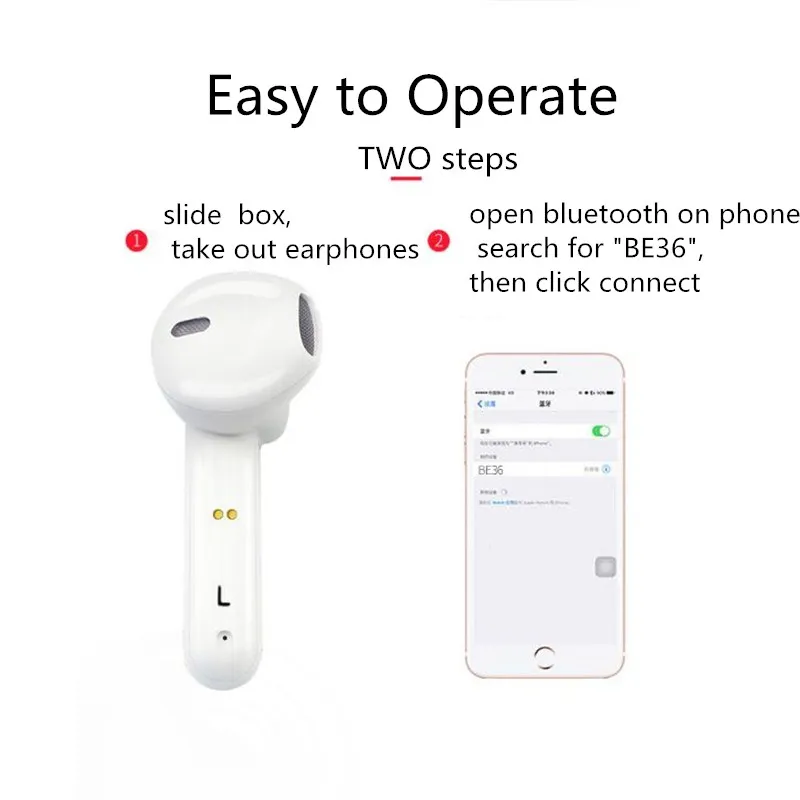M9 TWS 5 0 Wireless Bluetooth Earphone Stereo With Mic Bass Earphone Handsfree With Charging box For iphone and Android phone