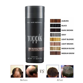 

Toppik Thickening Spray Hair Building Fibers Hair Fiber Dye Color Human Hair Extension Hair Loss Products Hair Fibers Keratin