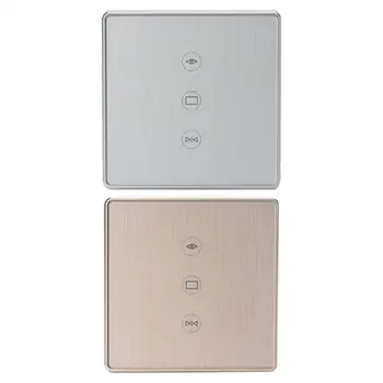 

Intelligent Curtain Shutter Switch Touch WiFi Voice Remote Control Setting Electrical Accessories AC 100-240V Android IOS