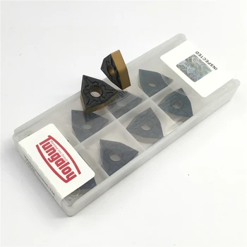 

10pcs WNMG080404 TM T4225 High quality Carbide Inserts External Turning tool For Steel Lathe Tools cutter CNC tool